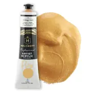 Holcroft Professional Acrylic Flow Paint 75ml Vintage Gold S4 ASTM1