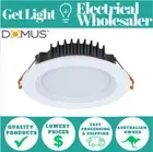 Domus 20726 Boost 10W LED 90mm Downlight Tri Colour Recessed Dimmable Flex&plug