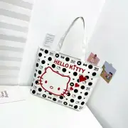Hello Kitty Tote Bag Grocery Shopping Bag Gym Bag with Zipper New