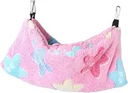 HOUDERCO 1Pc Hanging Nest Hammock for Pets Cozy Resting Place for Hamsters Squirrels and Chinchillas Material for Winter Comfort Present for