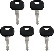 DENUVI 5pcs 14603 Ignition Keys Replacement for 14603 Takeuchi Mini Excavator Stacker Loader