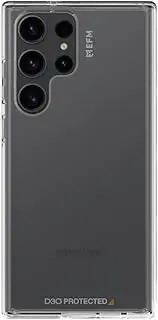 [EFM] Alta Case Armour with D3O Crystalex (Suits Samsung Galaxy S23 Ultra) - Crystal Clear