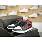 NAIJI NK AIR JORDAN 1 LOW“黑白紅”休閒運動籃球鞋高品質版