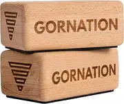 GORNATION Handstand Blocks Set of 2 - Improve Balance and Coordination - Non-Slip - Suitable for All Levels - Increases Range of Motion - FSC Beech Wood