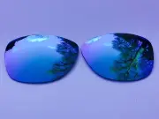 ENGRAVED POLARIZED ICE BLUE MIRRORED REPLACEMENT LENSES FOR OAKLEY JUPITER