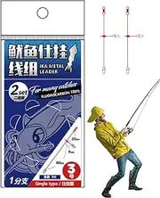 Nuyhadds Saltwater Fishing Line Sharpeners | Fishing Line Sharpeners | High Strength Wire Fishing Leader, Saltwater Line, Wire Leader | Multipurpose Fishing Lure