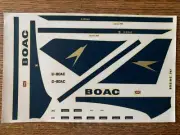 1/144 Airfix BOEING 747 JUMBO JET: BOAC Vintage 1969 Decal for kit #SK 11 OOP