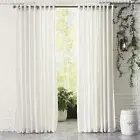 NWT Ballard Designs Indoor/Outdoor Drapery Sheer Panel w/ Grommets 50 x 108"