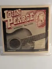NEW John Pearse 600L Light Phosphor Bronze Acoustic Guitar Strings 12-53