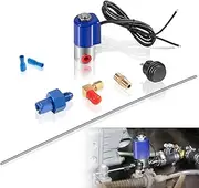 16030-4AN Line Purge Valve Kit, Integrate with Nitrous Systems, Release Trapped Air or Gaseous Nitrous, Reduced Lag Time
