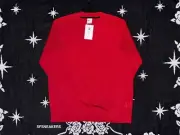 NIKE TIGER WOODS KNIT GOLF PULLOVER SWEATER ‘RED’ (SZ L) CU9782-687
