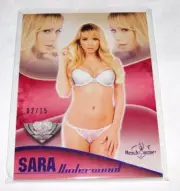2016 Benchwarmer SARA UNDERWOOD Eclectic #SU13 Purple Foil Variant/15 PLAYBOY
