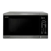 Sharp 34 Litre Mid Size Microwave Oven - Stainless Steel