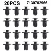 Easy to Install 20Pcs Inner Wheel Arch Liner Clips for Mini For Cooper