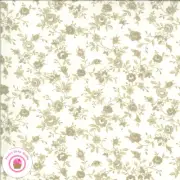Moda ROSELYN 14912 16 Beige Cream Ivory Floral MINICK & SIMPSON Quilt Fabric