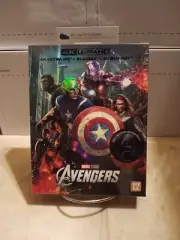 The Avengers 3D 4K Full Slip A1 SteelBook Blu-ray WeET Collection 2012 ShpNxtDay