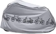 Waterproof Bike Tarp | Waterproof Storage Cover For Bike,Foldable Weatherproof Portable Protective Lightweight Tarp For Travel Cycling Outdoor Activities Dust Transport