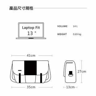 TIMBUK2 信差包 CLASSIC MESSENGER經典郵差包 S (14L) Eco Nautical