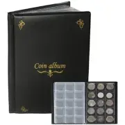 150 Pockets Coins Collection Book Holders for Collectors, Quarter Dollar Stor...