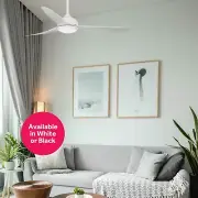 Claro Whisper DC Ceiling Fan with Light + 4 Year Warranty
