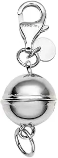 [Shop LC Delivering Joy] Magnetic Clasps for Necklaces - 925 Sterling Silver Magnetic Necklace Clasp Jewelry Lock - Lobster Claw Clasps Birthday Gifts for Women