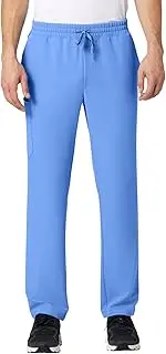 [Jaanuu] Rhodes Men's 7-Pocket Straight Leg Scrub Pant