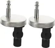 1Set Toilet Seat Hinge Fitting Kit Toilet Seat Hinges Toilet Connector Accessories for Easy Installation Compatible
