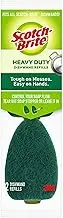 Scotch-Brite SBHDDWR Heavy Duty Dishwand Refills, Green