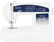 Sewing Machine,LCD Display 60 Stitches Electric Handheld Embroidery Overlock Quick Sewing Tool for Household Kids Beginners DIY