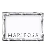 Mariposa Bamboo Look Silvertone Frame, 4 X 6