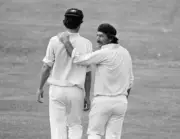 Cricket Rodney Marsh And Greg Chappell Of Australia 1975 OLD PHOTO