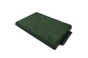 YES4PETS XL Indoor Dog Puppy Toilet Grass Potty Training Mat Loo Pad pad with 1 grass