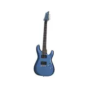 Schecter C-6 Deluxe 6-String Electric Guitar (Right-Hand, Satin Metallic Ligh...