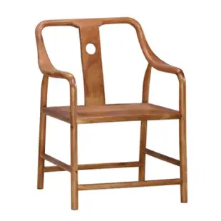 【文創集】柯達柚木紋實木房間椅/造型椅(單張販售出貨)