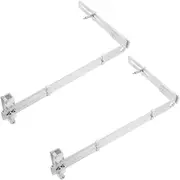 BESPORTBLE 2pcs Sturdy Aluminum Aquarium Light Bracket Clamp Lamp Holder for Led Lights Fit 13mm Glass Tanks