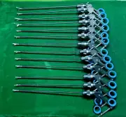 13pc Laparoscopic Monopolar Grasping Forceps 5mmx330mm Reusable Instruments