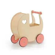 Classic Doll Pram In Sweet Love Heart Design - Shop Online