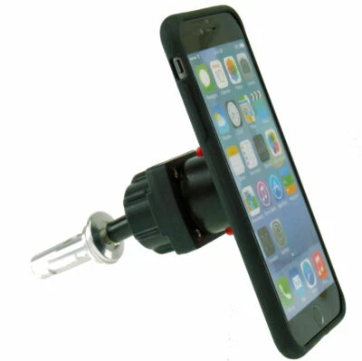 17.5-20.5mm Motorcycle Fork Stem Mount & TiGRA Case for iPhone SE 2 (2020)