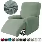Jacquard Recliner Cover Elastic Slipcovers Armchair Cover Anti-Dust 1 Seat
