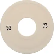 GANAZONO Rubber Bumper Plates Weights Set Fractional Plates Training Plates Ergonomic Design