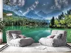 3D Lake Forest Wallpaper Wall Mural Removable Self-adhesive 1847