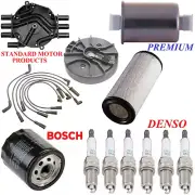 Tune Up Kit Filters Cap Spark Plugs For CHEVROLET EXPRESS 1500 V6 4.3L 2003-2005