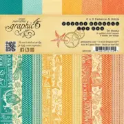 Graphic 45 Voyage Beneath The Sea Steampunk 6X6 Paper Pad RARE