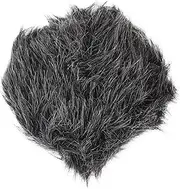 KONTONTY Plush Microphone Cover Wind and Spray Resistant Protector for Conference Rooms Stage Performances Interviews Reliable and Lightweight Microphone Windscreen with Close Fit