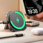 2-in-1 Wireless Charging Station for iPhone 16, Watch Series & AirPods Etc