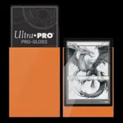 Ultra Pro: PRO-Gloss Standard Deck Protector Sleeves 50ct (Orange)