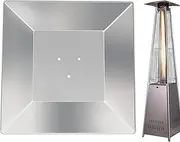 4 Sided Patio Heater Replacement,Propane Heater Dome,Patio Reflector Shield, Patio Heater for Outdoor Heater, Patio Heater Top