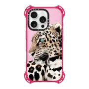 iPhone 16 Pro Bounce Case MagSafe Compatible Leopard