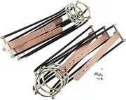 6Pcs Billiard Table Pocket Rail,Bronze Brass Snooker American Style Accommodate 5-6 Billiards Pool Table Pockets for Billiard Table Supply