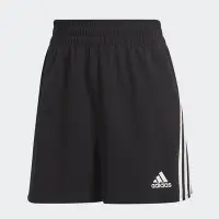 在飛比找Yahoo!奇摩拍賣優惠-5號倉庫 adidas 女運動短 女短褲 三線 黑白 鬆緊 